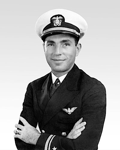 Lieutenant Junior Grade Stephen Jurika, Jr. circa 1942. US Navy photo