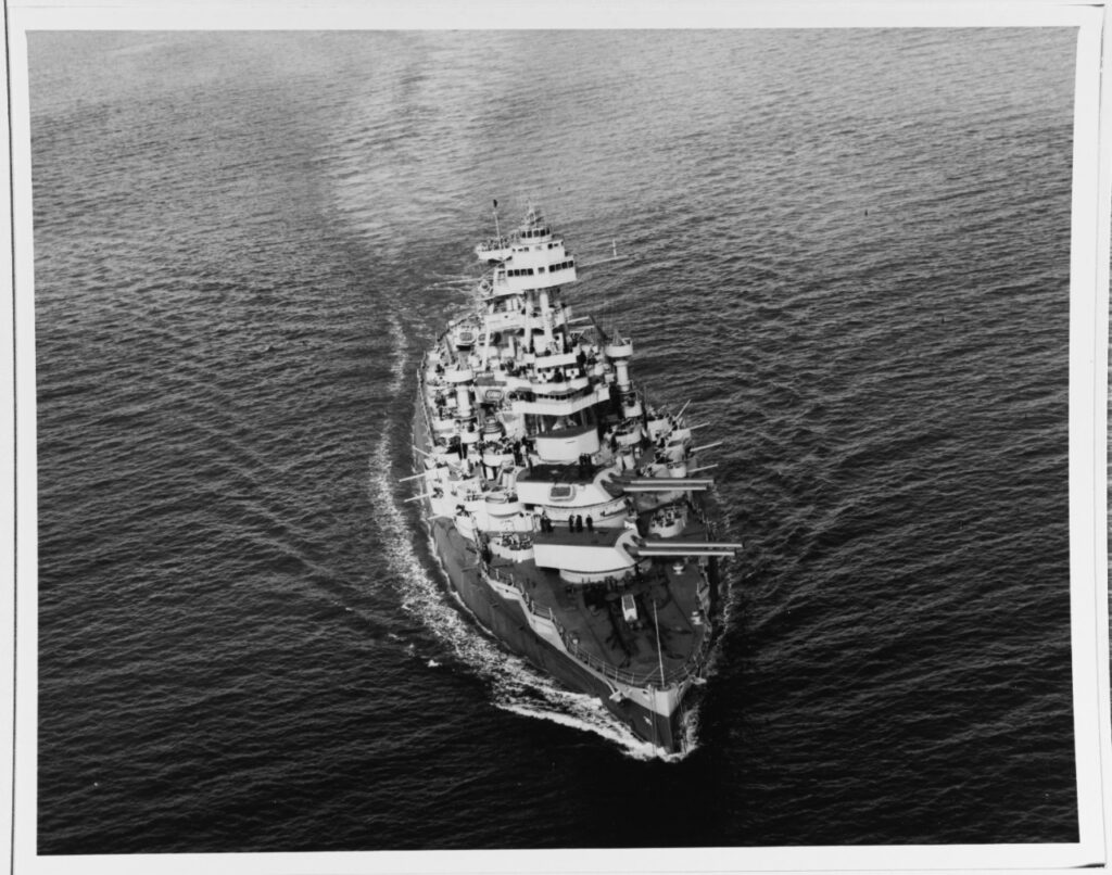 USS Texas (BB35) circa 1943