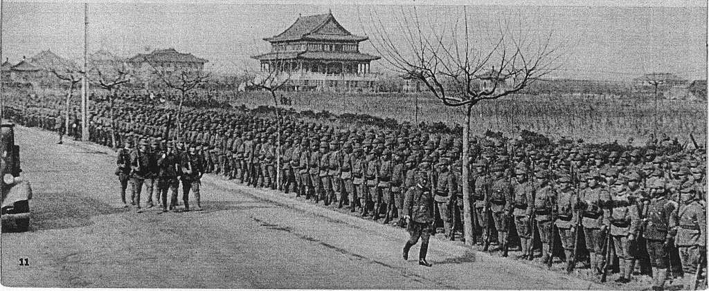 japanese Troop;s in Nanking 