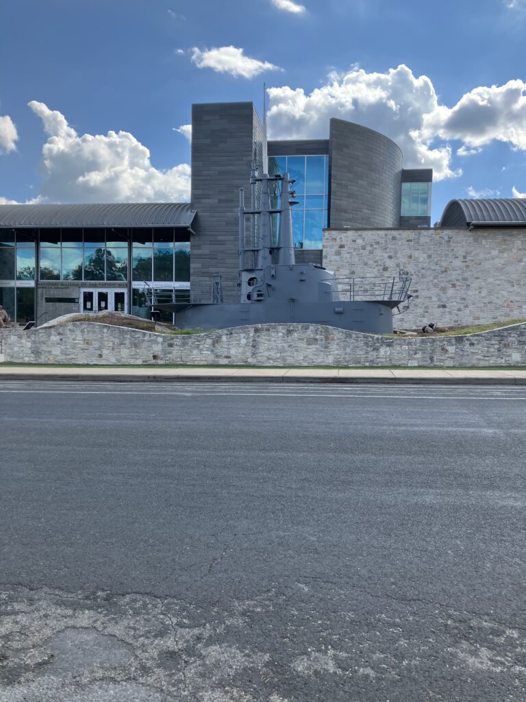 View of the George W. Bush Gallery at the National Museum of the Pacific War (Author's photo.)