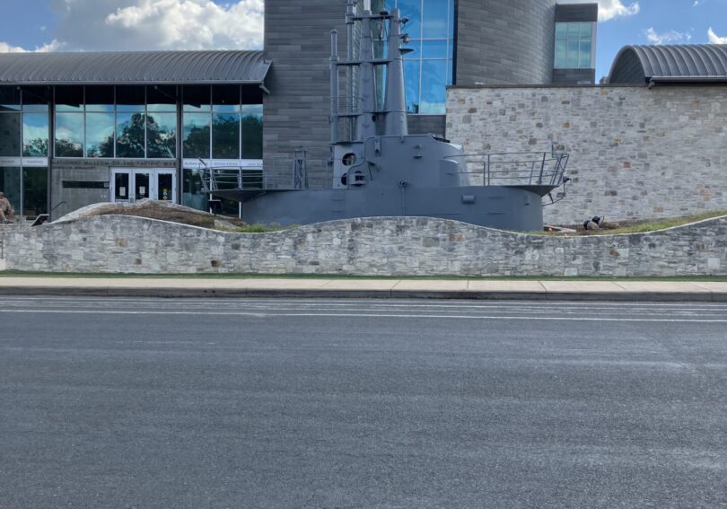 View of the George W. Bush Gallery at the National Museum of the Pacific War (Author's photo.)